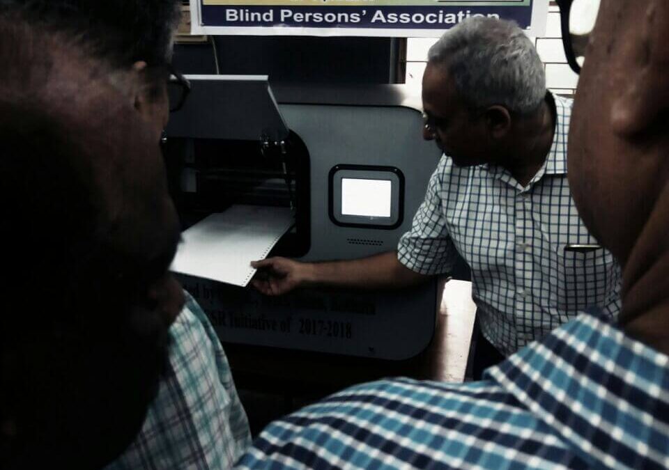 ONGC Extends Support to Production of Braille Books