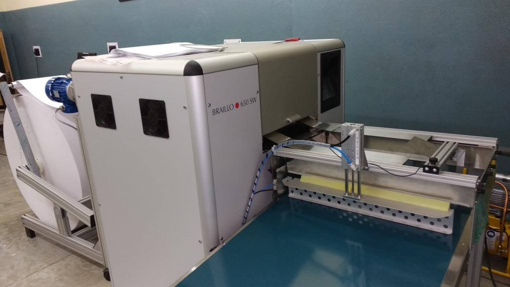 Inauguration of New Braille Embosser