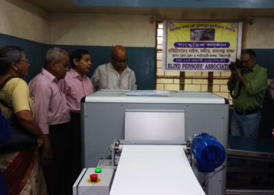 Inauguration of Braillo 650 SW at Lal Bihari Shah Braille Academia