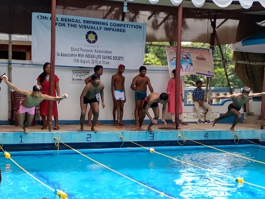 All Bengal Swimming Competition for the Blind year 2018